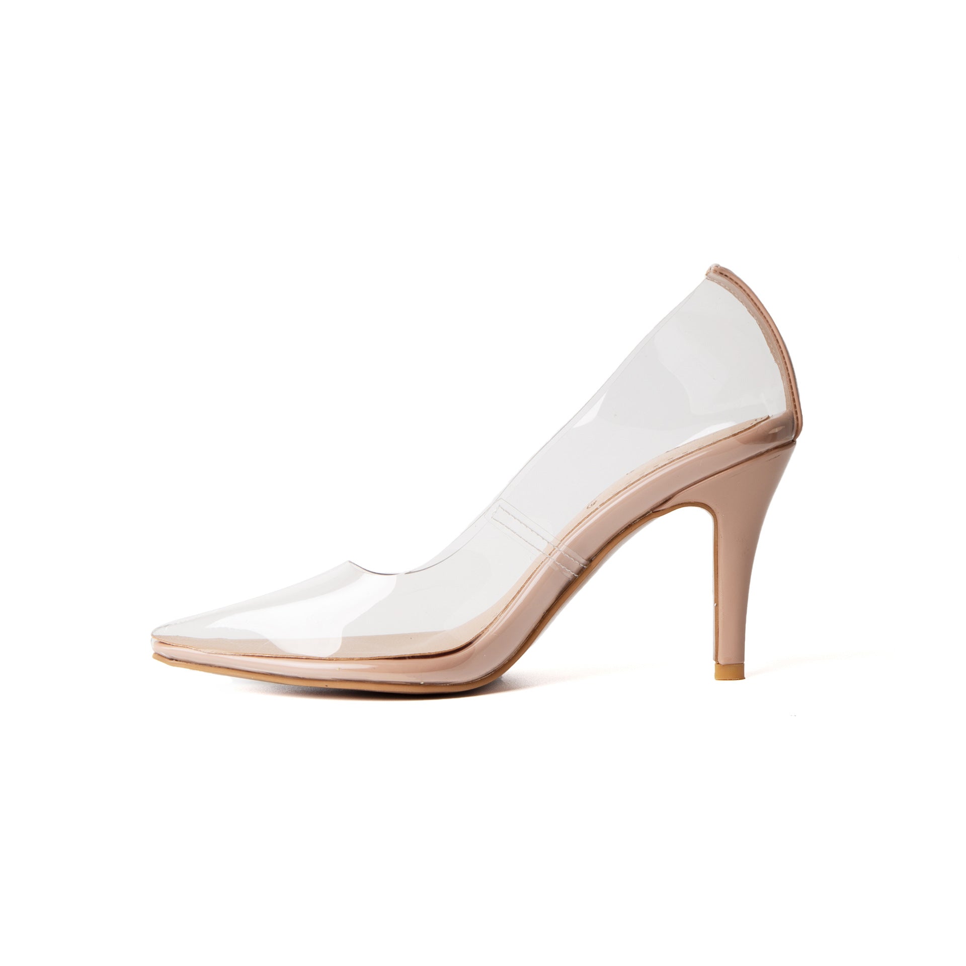 Sexy Clear PVC Transparent Ladies Pumps Stripper Perspex Stilettos High Heels Party Nightclub Women Shoes