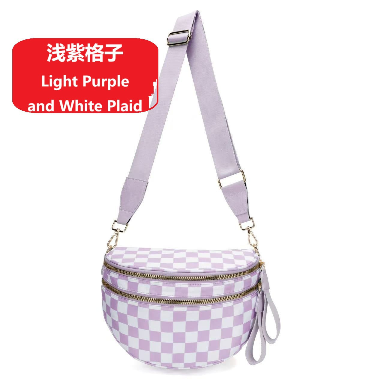 Ladies' Rhombus Shoulder Messenger Bag – Large-Capacity Waterproof Tote for Casual Outfits & Travel Essentials