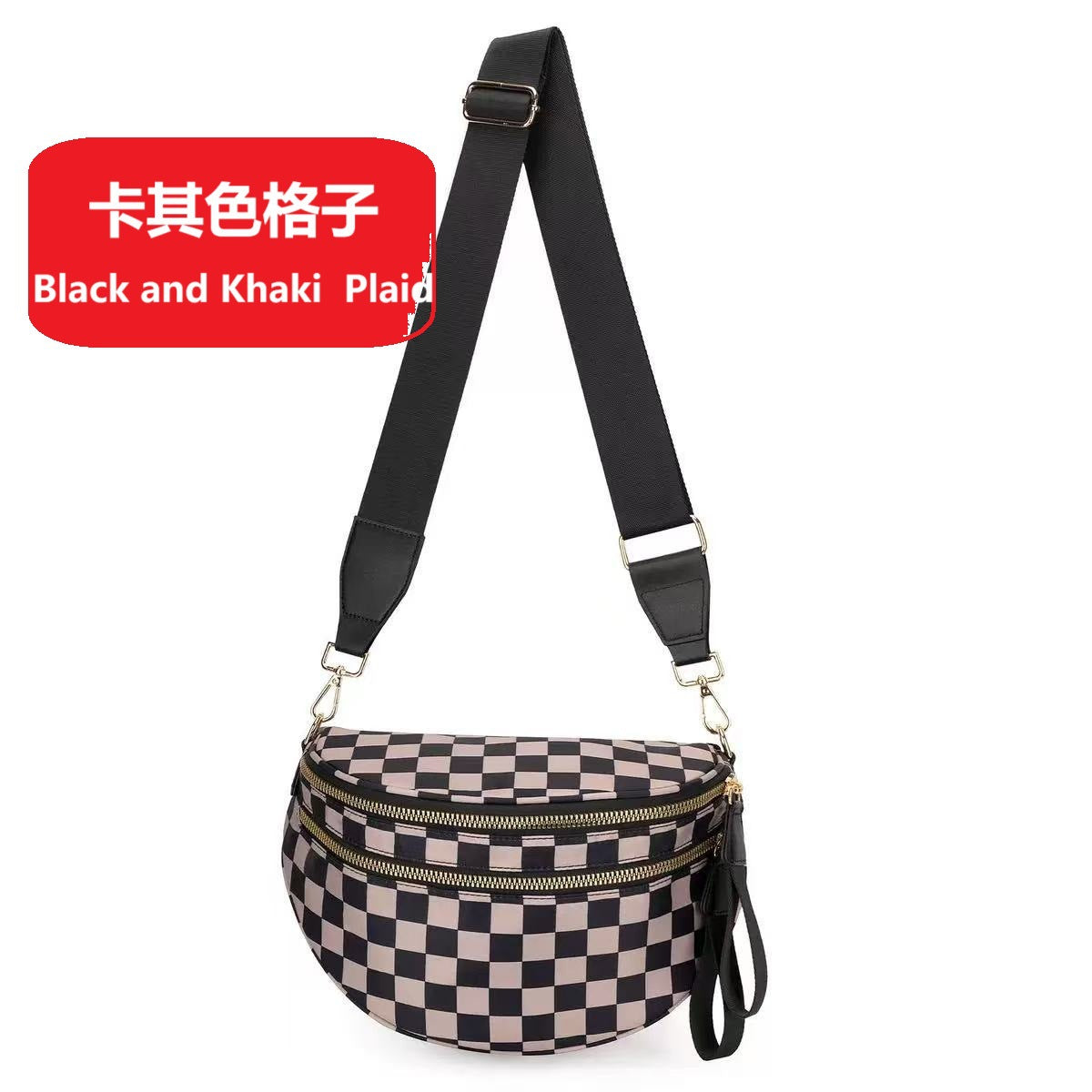 Ladies' Rhombus Shoulder Messenger Bag – Large-Capacity Waterproof Tote for Casual Outfits & Travel Essentials