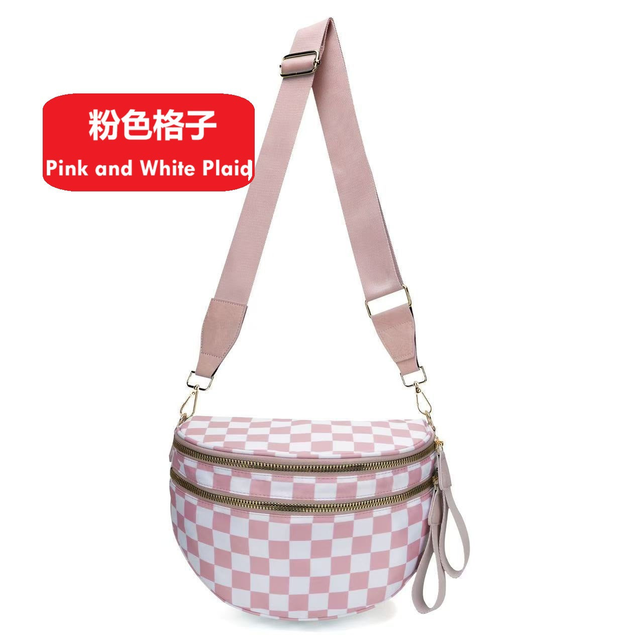 Ladies' Rhombus Shoulder Messenger Bag – Large-Capacity Waterproof Tote for Casual Outfits & Travel Essentials